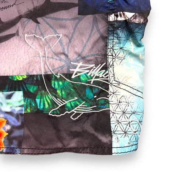 Billabong Dave Rastovich Protect Our Playground Board Shorts Boardies, Size 33 - Picture 5 of 8